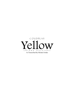 Coldplay-Yellow