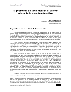 Calidad Educativa: Desaf&iacute;os y Estrategias de Evaluaci&oacute;n