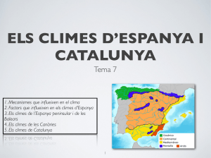 T7 Els climes d'Espanya