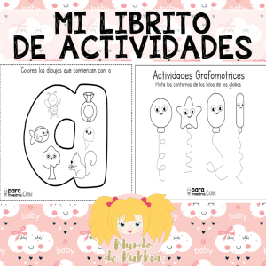 Mi libro de actividades para preescolar recopilado por Mundo de Rukkia