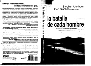 La Batalla De Cada Hombre - Stephen Arterburn, Fred Stoeker