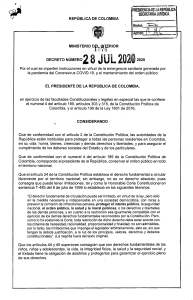 DECRETO 1076 DEL 28 DE JULIO DE 2020