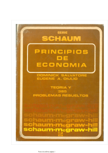 SCHAUM Principios de Economia - Salvatore