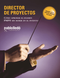 Director de Proyectos - Pablo lledó 5ta edicion