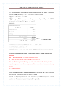 EJERCICIOS FISCALIDAD RESUELTOS