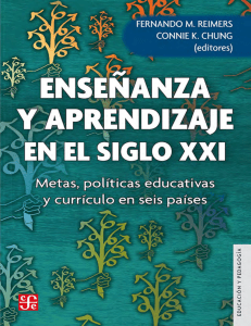 Fernando M. Reimers - Enseñanza y aprendizaje en el siglo XXI-Fondo de Cultura Económica (2016)