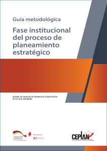 GUIA METODOLOGICA FASE INSTITUCIONAL - Documento Normativo