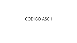 CODIGO ASCII