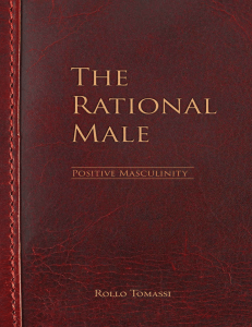 The Rational Male (Positive masculinity)