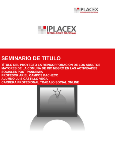 SEMINARIO LUIS CASTILLO VEGA