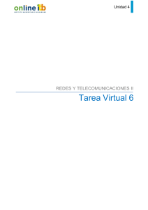 Orientaciones para la Tarea Virtual # 6