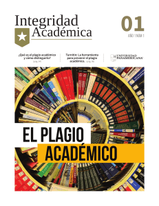 Revista Integridad Académica - No 1 - Oct 2016