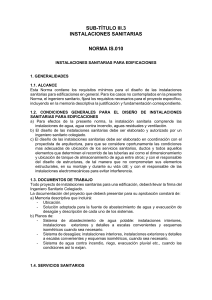 IS.010 INSTALACIONES SANITARIAS PARA EDIFICACIONES DS N° 017-2012