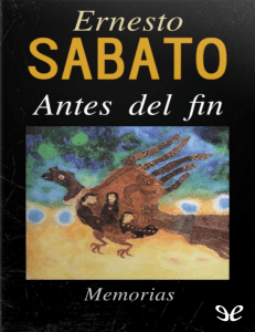 Antes del fin by Ernesto Sabato