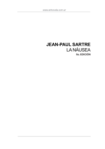 Sartre, Jean Paul - La nausea