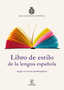 RAE Libro de estilo de la Lengua Española (Espasa Calpe) 2018