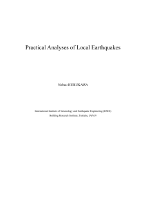 S0-170-2007 LectureNote(Practical Analyses of Local Earthquakes)201212 for2013