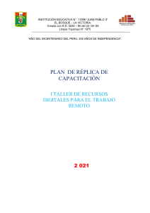 Plan de Replica Sostenibilidad