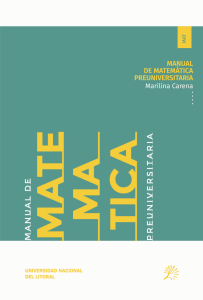 13. Manual de matematica preuniversitaria autor Marilina Carena