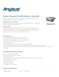 Anybus CompactCom M40 Module - DeviceNet
