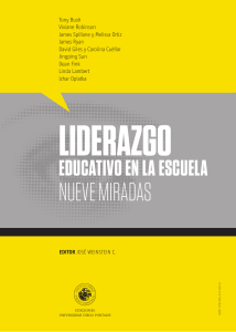 Liderazgo Educativo en la Escuela: Nueve Miradas