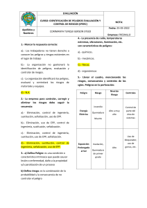 Examen del Curso IPERC - Minera Peñoles - Febrero 2022