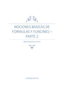 2. NOCIONES BASICAS DE FORMULAS Y FUNCINES  PARTE 2