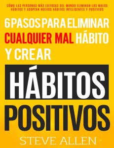 Hábitos positivos - Steve Allen (1)