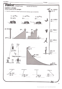 Conservación de la energía