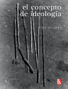 VILLORO, Luis- El concepto de ideología