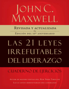  libro sobre Liderazgo.  