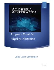 Trabajo Final de algebra abstracta