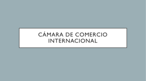 CÁMARA DE COMERCIO INTERNACIONAL PRESENTACION