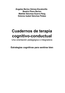 Cuadernos de terapia cognitivo conductua