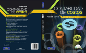 Contabilidad de Costos Enfoque Gerencial y de Gestión - Carlos F. Cuevas - 3ra E. 2010