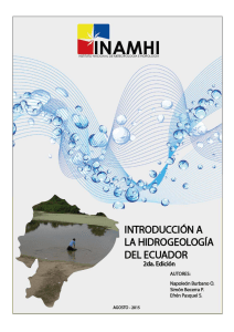 Introducción a la hidrogeología del Ecuador-2da edición
