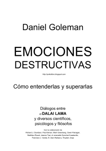 Goleman Daniel - Emociones Destructivas