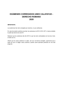 TEST ROMANO CALATAYUD CORREGIDOS 2020