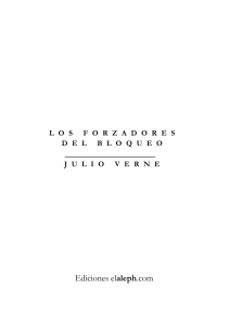 Los forzadores del bloqueo - Julio Verne