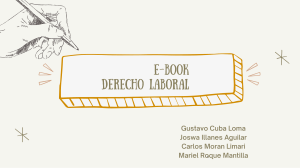 E-book Derecho Laboral