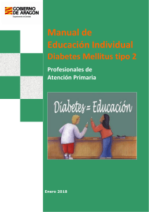 Manual Educacion Terapeutica Individual Diabetes2 ene18