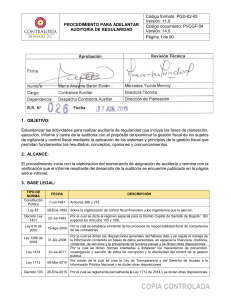 PVCGF-04 AUDITORÍA REGULARIDAD