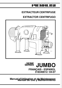 Manual de uso y mantenimiento Jumbo 3
