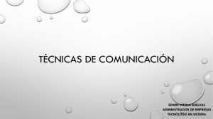 Técnicas de Comunicación y Redacción Comercial (1)