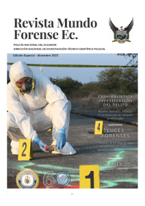 Edición 3 revista mundo forense