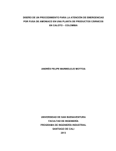 Diseno Emergencia Amoniaco Carnicos Marmolejo 2013