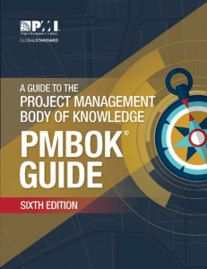 a guide to the project management body of knowledge 6e