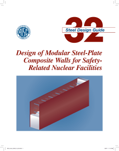 AISC Steel Design Guide 32  Design of Modular Steel-Plate