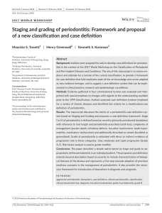 Tonetti et al-2018-Journal of Clinical Periodontology