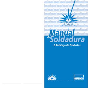 Manual de Soldadura Oerlicon